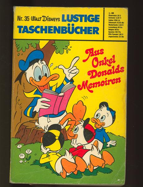 Walt Disneys Lustige Taschenbücher 35: Aus Onkel Donalds Memoiren (1. Auflage)