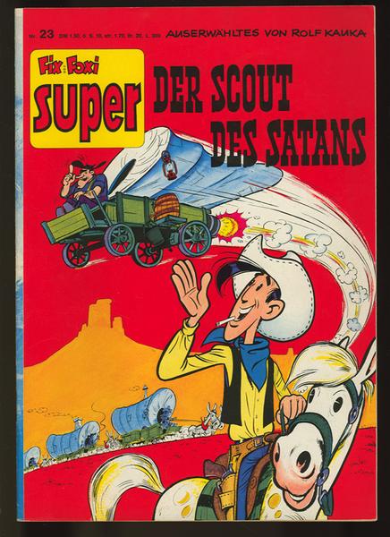 Fix und Foxi Super Tip Top 23: Lucky Luke: Der Scout des Satans