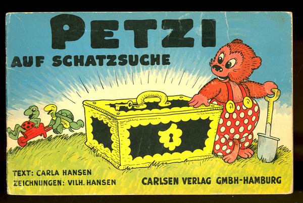 Petzi 4: Petzi am Nordpol (1. Auflage, Querformat)