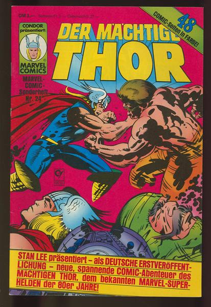 Marvel Comic-Sonderheft 24: Der mächtige Thor