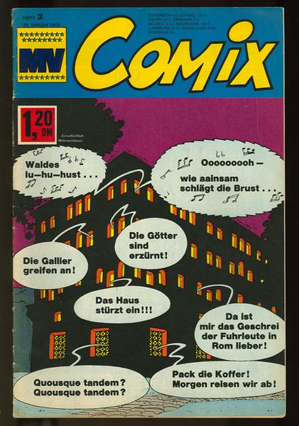 Mickyvision 1972: Nr. 3: