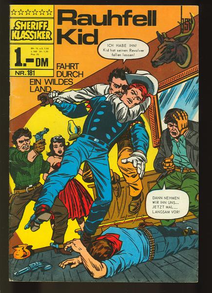Sheriff Klassiker 181: Rauhfell Kid
