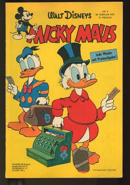 Micky Maus 1959: Nr. 9: