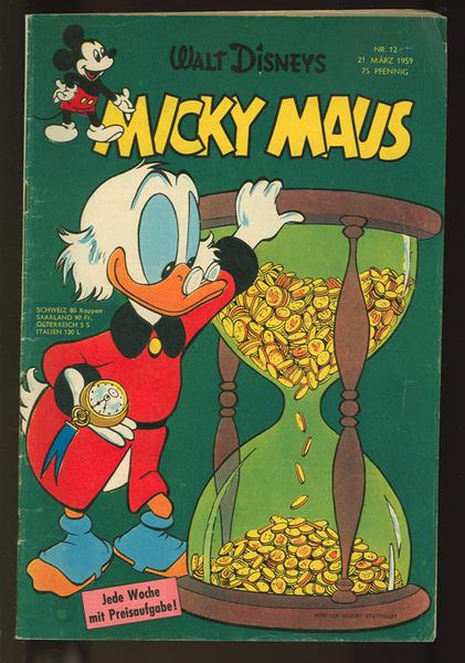 Micky Maus 1959: Nr. 12: