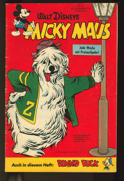 Micky Maus 1959: Nr. 37: