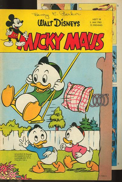 Micky Maus 1962: Nr. 18: