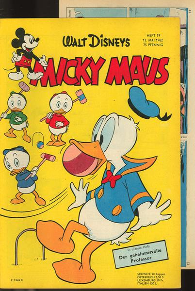 Micky Maus 1962: Nr. 19: