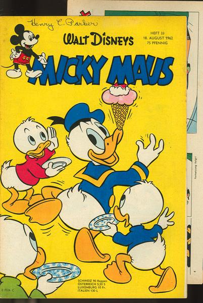 Micky Maus 1962: Nr. 33:
