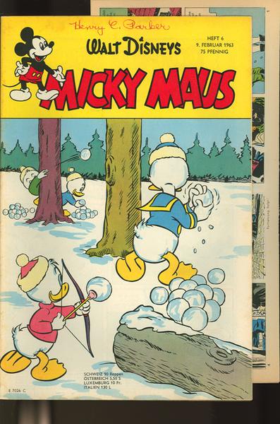 Micky Maus 1963: Nr. 6: