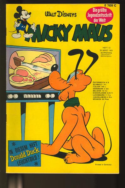 Micky Maus 1969: Nr. 13: