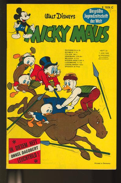 Micky Maus 1969: Nr. 23: