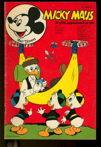 Micky Maus 1970: Nr. 21: