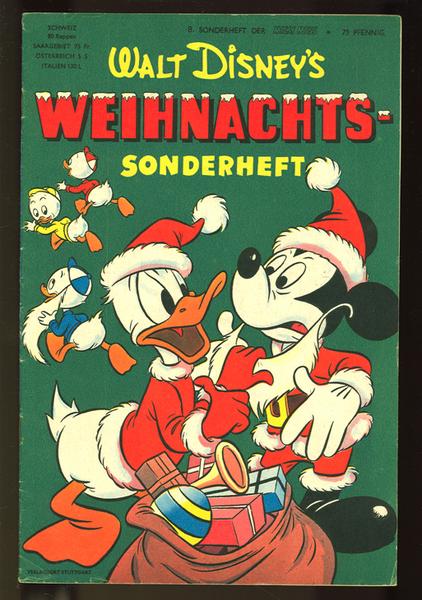 Micky Maus Sonderheft 8: Weihnachts-Sonderheft