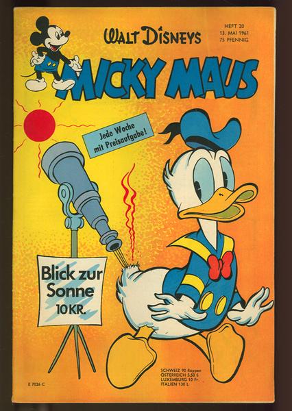 Micky Maus 1961: Nr. 20: