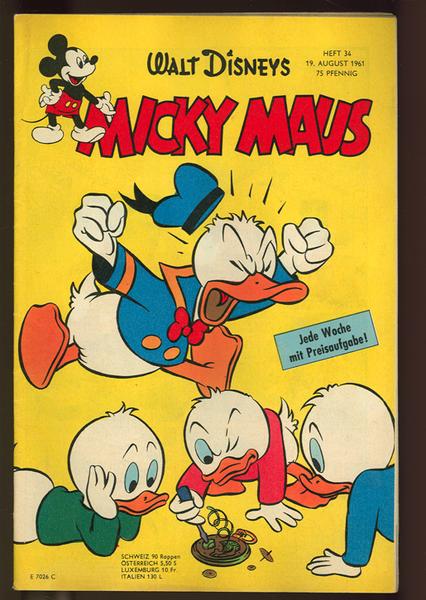 Micky Maus 1961: Nr. 34: