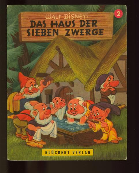 Kleine Disney - Bücher Nr. 2 Haus der 7 Zwerge