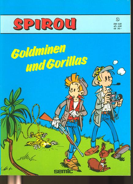 Spirou 3: Goldminen und Gorillas
