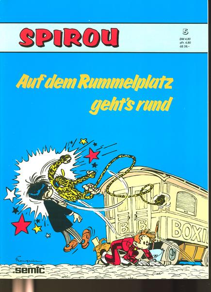 Spirou 5: Auf dem Rummelplatz geht's rund