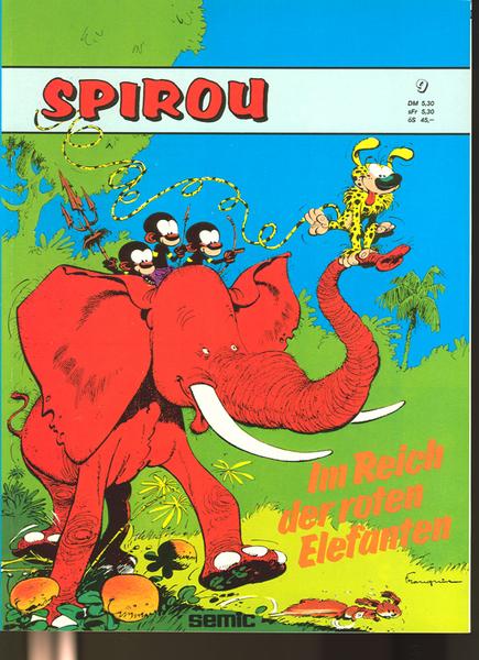 Spirou 9: Im Reich der roten Elefanten