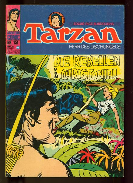 Tarzan 151: Die Rebellen von Christonia !
