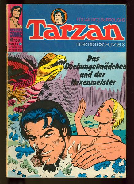 Tarzan 158: Das Dschungelmädchen und der Hexenmeister