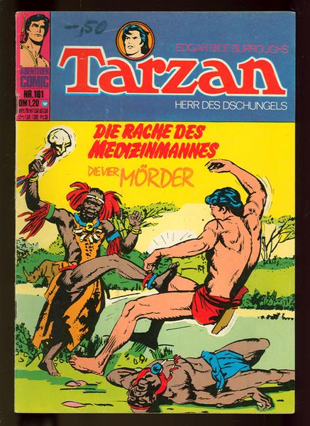 Tarzan 161: Die Rache des Medizinmannes / Die vier Mörder