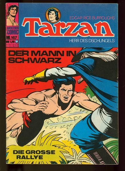 Tarzan 167: Der Mann in Schwarz / Die grosse Rallye