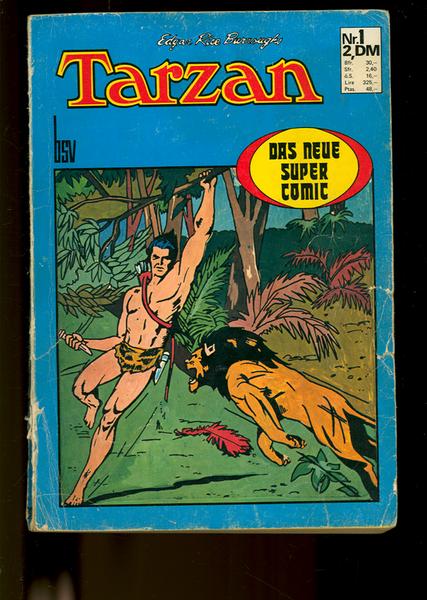 Neue Super Comic Nr. 1 (Tarzan BSV 72, 76, 81)