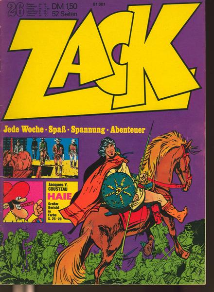 Zack 1972: Nr. 26: