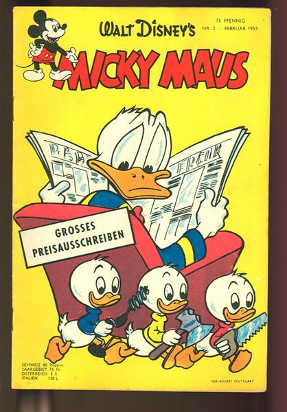 Micky Maus 1955: Nr. 2: