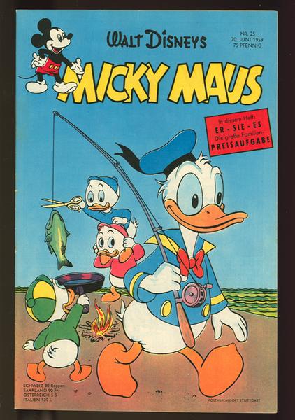 Micky Maus 1959: Nr. 25: