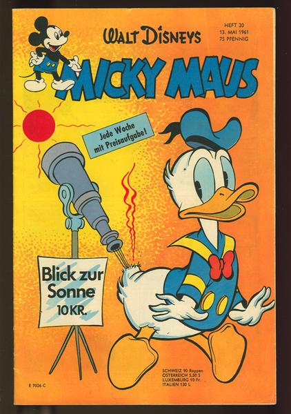Micky Maus 1961: Nr. 20: