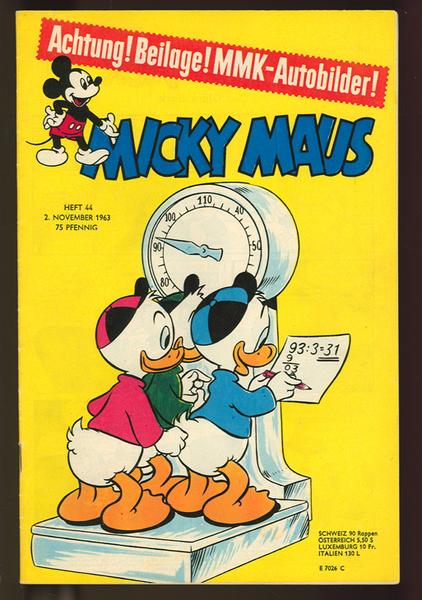 Micky Maus 1963: Nr. 44:
