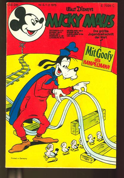 Micky Maus 1975: Nr. 5: