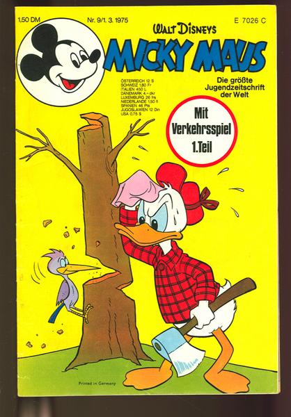 Micky Maus 1975: Nr. 9: