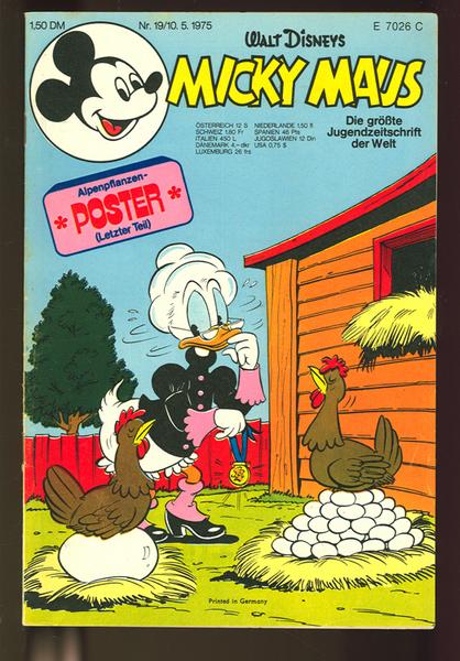 Micky Maus 1975: Nr. 19: