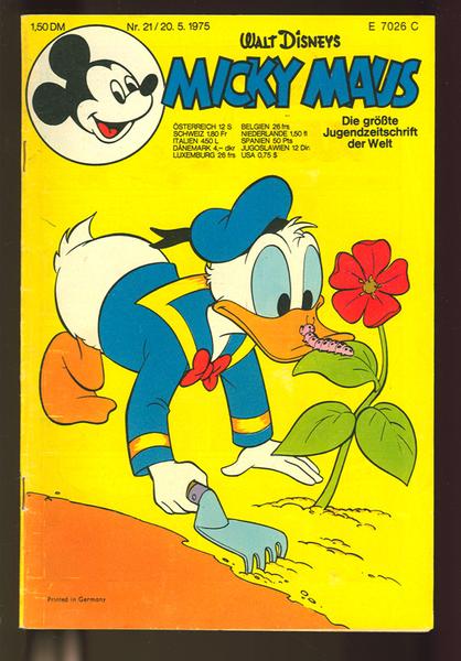 Micky Maus 1975: Nr. 21: