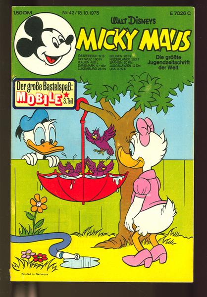 Micky Maus 1975: Nr. 42: