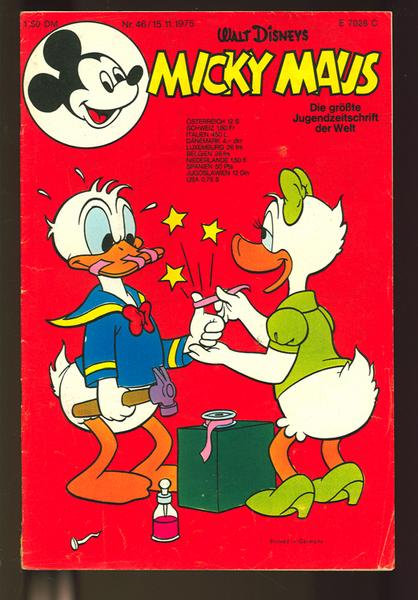 Micky Maus 1975: Nr. 46: