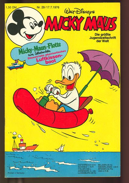 Micky Maus 1976: Nr. 29: