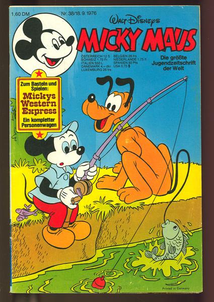 Micky Maus 1976: Nr. 38:
