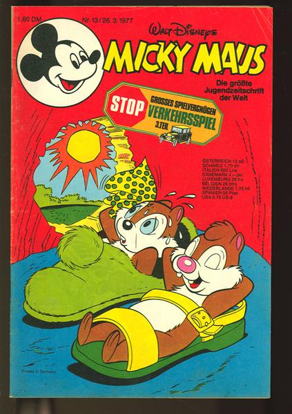 Micky Maus 1977: Nr. 13: