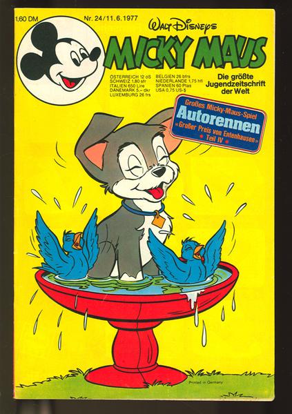 Micky Maus 1977: Nr. 24: