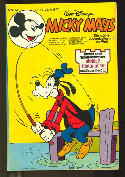 Micky Maus 1977: Nr. 43: