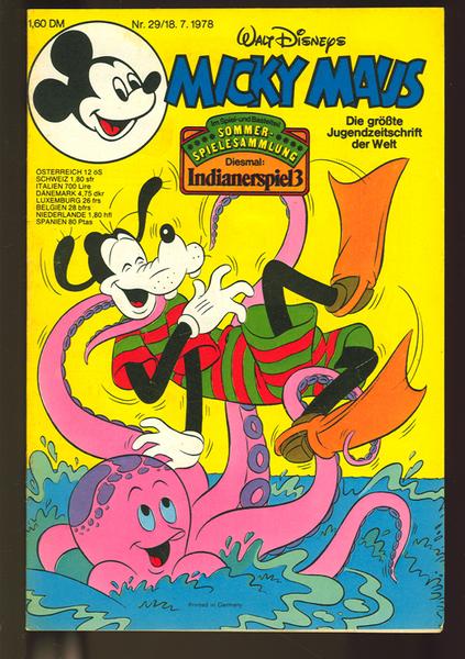 Micky Maus 1978: Nr. 29: