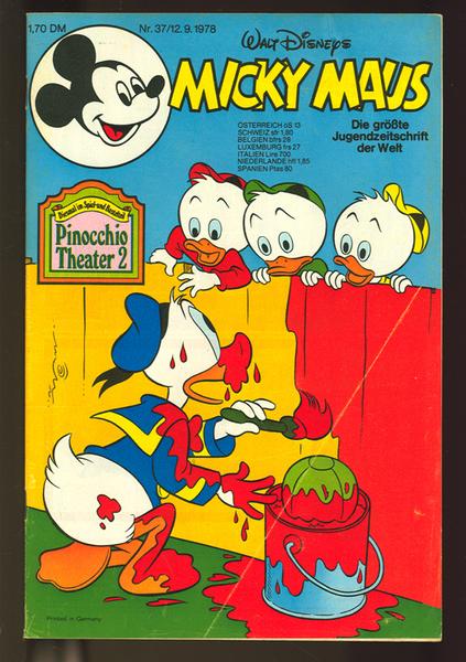 Micky Maus 1978: Nr. 37: