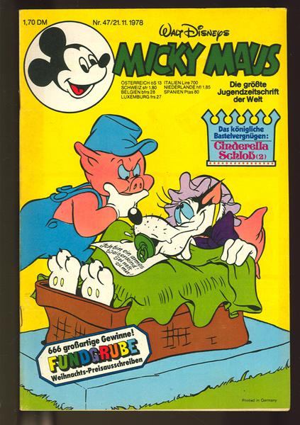 Micky Maus 1978: Nr. 47: