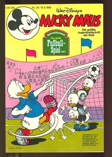 Micky Maus 1980: Nr. 24: