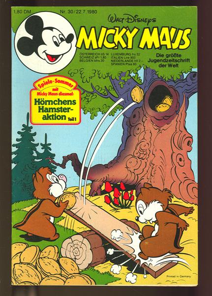 Micky Maus 1980: Nr. 30: