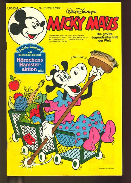 Micky Maus 1980: Nr. 31: